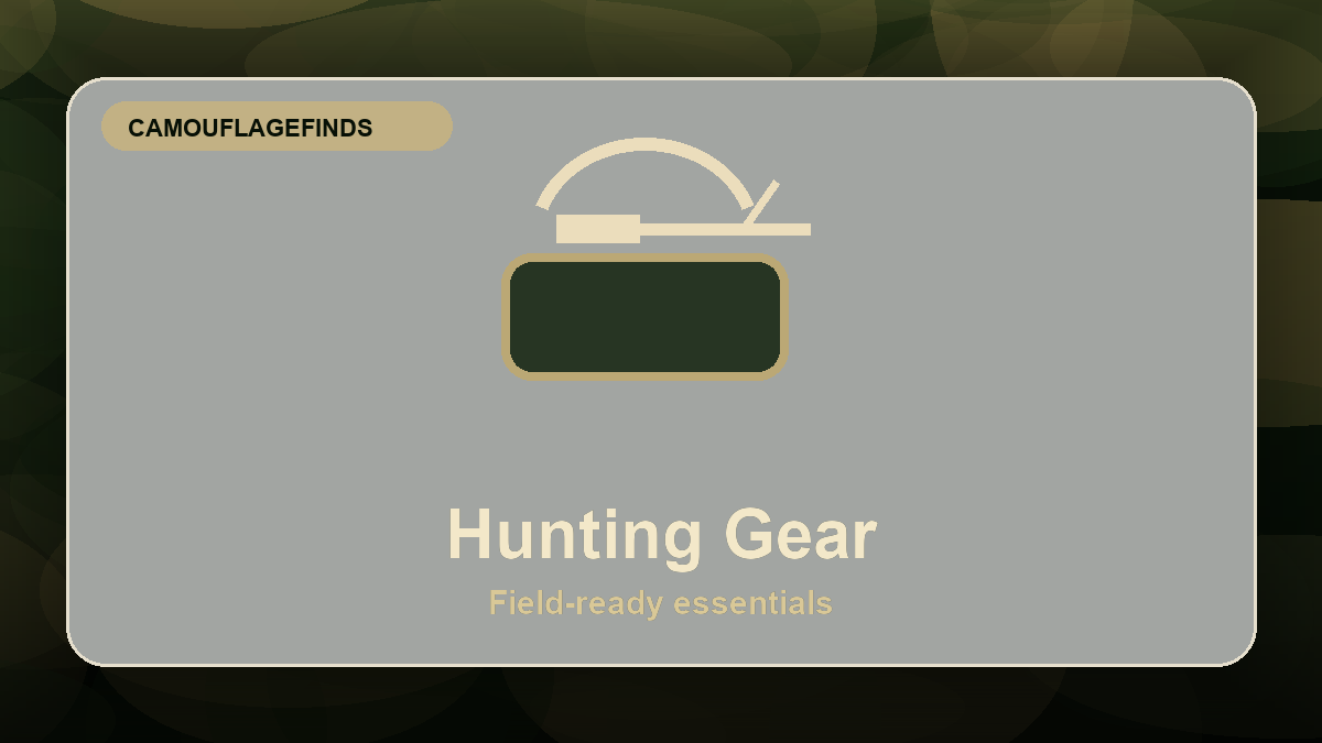 Hunting Gear